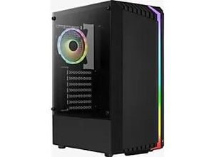 4710562758672 - OBUDOWA AEROCOOL PGS BIONIC-G-BK-v2 RGB - Gehäuse - Miditower - Schwarz