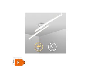 4057722007356 - BKLicht LED Deckenleuchte weiß schwenkbar Deckenlampe 12W warmweiß modern Flur Küche