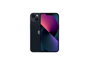 0194252707289 - iPhone 13 - Smartphone - Dual-SIM - 5G NR - 128GB - 61 - 2532 x 1170 Pixel (460 ppi (Pixel pro )) - Super Retina XDR Display - 2 x Rückkamera 12 MP Frontkamera - Midnight (MLPF3ZD A)