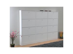 4250781476259 - XXL Schuhschrank Escape Schuhkipper Dielen Flur Schrank Schuhkipper Garderobe