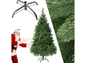 4260552088239 - tectake® Weihnachtsbaum künstlich Spritzguss formbar mit viel Volumen inklusive Metallständer mit Kunststoffkappen