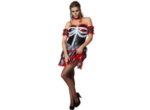 4061173011459 - tectake® Frauenkostüm Gruselige Geliebte
