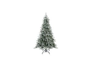 4895215154015 - Fichte Frost 180 cm grün weiß 180 cm ohne Lichterkette - Evergreen