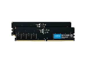 0649528929808 - Dimm 64 gb DDR5-5600 (2x 32 gb) Dual-Kit (schwarz CT2K32G56C46U5 intel xmp amd expo) (CT2K32G56C46U5) - Crucial 0649528929808 - Dimm 64 gb DDR5-5600 (2x 32 gb) Dual-Kit (schwarz CT2K32G56C46U5 intel xmp amd expo) (CT2K32G56C46U5) - Crucial