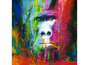 4019449405228 - Originalbild COLOURFUL GORILLA (LB 100x100 cm) PRO ART