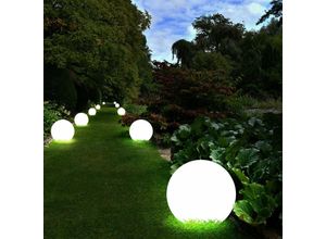 4059157355354 - Etc-shop - Solarleuchte Kugel Garten Kugelleuchte Solar led Gartendeko Solarkugel für Außen 30 cm Leuchtdauer ca 6-8 Stunden h 66 cm 10er Set 4059157355354 - Etc-shop - Solarleuchte Kugel Garten Kugelleuchte Solar led Gartendeko Solarkugel für Außen 30 cm Leuchtdauer ca 6-8 Stunden h 66 cm 10er Set