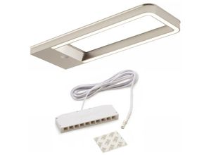 4251540193738 - So-tech - Domus Line led Unterbauleuchte sotti mit Sensor (186 x 67 mm 12V 5W warmweiß 3000 k Micro12 Edelstahloptik) - Color