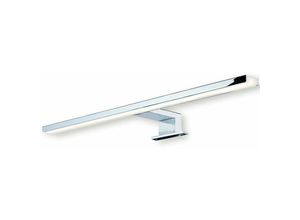 4250496678849 - Led Spiegelleuchte Anbauleuchte aalto Aluminium Stahl chrom poliert | Länge 500 mm | Badleuchte |neutralweiß 4000 k | IP44 geprüft | 8W | 230V - Color