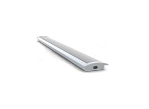 5410329652791 - Toolland - recessed slimline 8 mm - aluminium-einbauprofil für led-streifen - eloxiertes aluminium - silber - 2 m