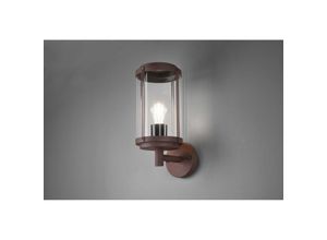 8055303603375 - Iperbriko - Wandleuchte Laterne IP44 Tanaro Rost H32 cm Trio Lighting 8055303603375 - Iperbriko - Wandleuchte Laterne IP44 Tanaro Rost H32 cm Trio Lighting