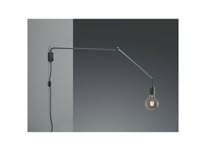 8055303602606 - Iperbriko - Line Flexarm Wandleuchte Schwarz Trio Lighting E27 Lampenfassung