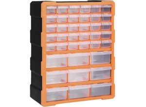 8720286058794 - Bonnevie - Multi-Schubladen-Organizer mit 39 Schubladen 38x16x47 cm vidaXL463133