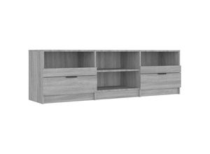 8720286968321 - Bonnevie - TV-SchrankTV-Möbel Grau Sonoma 150x335x45 cm Holzwerkstoff vidaXL