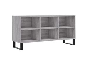 8720845906535 - Bonnevie - TV-SchrankTV-Möbel Grau Sonoma 1035x30x50 cm Holzwerkstoff vidaXL