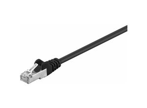 4040849686696 - Patch Netzwerkkabel RJ45 CAT5+ 2m Schwarz (68669) - Goobay