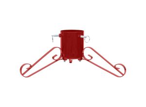 8720286454381 - vidaXL Christbaumständer Rot 58x58x21 cm