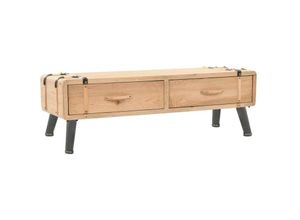 8720286666142 - Bonnevie - TV-SchrankTV-Möbel 110x33x35 cm Massivholz Tanne vidaXL