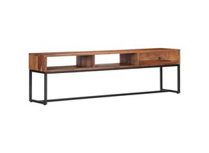 8719883571157 - Bonnevie - TV-SchrankTV-Möbel 160 x 30 x 45 cm Massivholz vidaXL