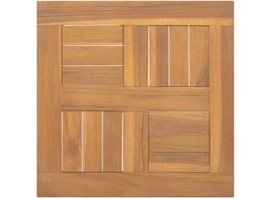 8720286318416 - Bonnevie - TischplatteSchreibtischplatte Quadratisch 40x40x25 cm Massivholz Teak vidaXL