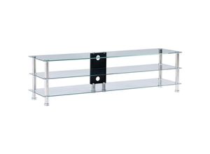 8718475799146 - Vidaxl - TV-Tisch Transparent 150 x 40 x 40 cm Gehärtetes Glas