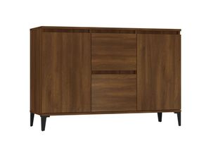 8720286932292 - Bonnevie - Sideboard Braun Eichen-Optik 104x35x70 cm Holzwerkstoff vidaXL28994