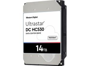 8717306632799 - WESTERN DIGITAL HDD-Festplatte Ultrastar DC HC530 14TB SAS Festplatten Bulk Gr 14 TB silberfarben (silberfarben schwarz) Festplatten