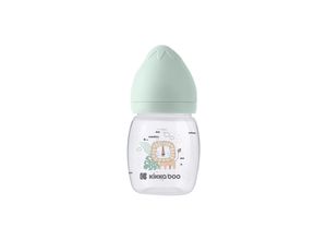 3801302020966 - Kikkaboo Baby-Trinkflasche Savanna 180 ml Anti-Kolik-Sauger Weithalsöffnung grün