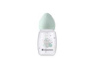 3801302020980 - Kikkaboo Babyflasche Savanna 260ml Silikonsauger Größe M Anti-Kolik ab 3 Monaten grün