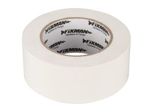 5024763112577 - Fixman - Extrarobustes Gewebeklebeband 50 mm x 50 m weiß