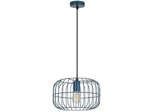 5998250349190 - 4919 Hängeleuchte Xenia blau blau E27 1x max 40W L175cm H185cm Ø30cm dimmbar - Rabalux