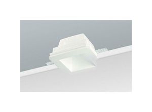 8058052116172 - Nobile Illuminazione - Faretto incasso quadrato gesso scomparsa totale gu53 gu10 9096