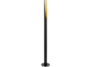 9002759975845 - Eglo 97584 LED Stehleuchte BARBOTTO GU10 1X5W Stahl schwarz gold Ø6cm H137cm