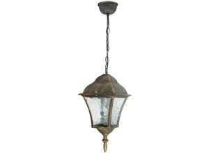 5998250383941 - 8394 Außenleuchte Pendelleuchte Toscana aus Metall Glas antik gold Ø205cm B145cm H32cm IP43 - Rabalux