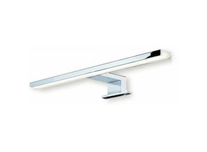 4250496678832 - Led Spiegelleuchte Anbauleuchte aalto Aluminium Stahl chrom poliert | Länge 300 mm | Badleuchte | neutralweiß 4000 k | IP44 geprüft | 5W | 230V