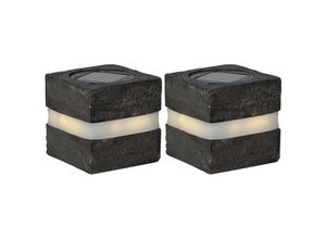 7391482062604 - Star Trading - led Solardeko Stonecube 2er Set 7391482062604 - Star Trading - led Solardeko Stonecube 2er Set