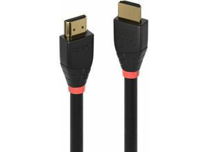 4002888410724 - LINDY HDMI Anschlusskabel HDMI-A Stecker HDMI-A Stecker 1500 m Schwarz 41072 4K UHD vergoldete Steckkontakte HDMI-Kabel