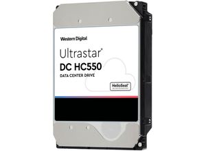 8717306633314 - WESTERN DIGITAL interne HDD-Festplatte Ultrastar DC HC550 16TB Festplatten Gr 16 TB schwarz (silber schwarz)