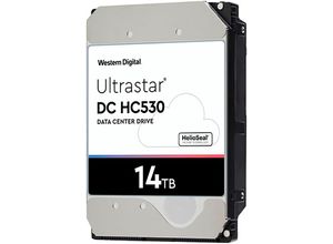 8717306633239 - WESTERN DIGITAL interne HDD-Festplatte Ultrastar DC HC530 14TB Festplatten Gr 14 TB schwarz (silber schwarz)