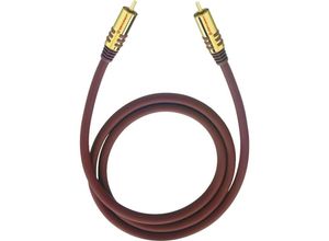 4003635205358 - Cinch Audio Anschlusskabel [1x Cinch-Stecker - 1x Cinch-Stecker] 500 m Bordeaux vergoldete Steckkontakte NF Sub