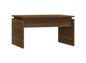 8720845674007 - Bonnevie - Couchtische Kaffeetisch Braun Eichen-Optik 68x50x38 cm Holzwerkstoff vidaXL