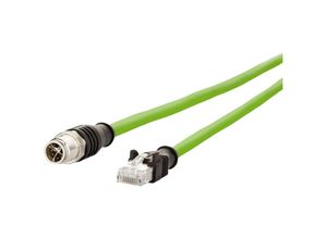 4250184158431 - Connect 142M2X15100 M12 Netzwerkkabel Patchkabel CAT 6a S FTP 1000 m Grün PUR-Mantel Säurebeständig Ozonbeständig UV-Beständig Schleppkettenfähig