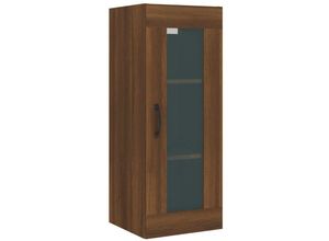 8720287085744 - Hängeschrank Braun Eichen-Optik 345x34x90 cm vidaXL - Braun