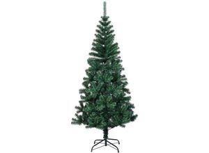 8720287021124 - Vidaxl - Künstlicher Weihnachtsbaum Schillernde Spitzen Grün 240 cm pvc