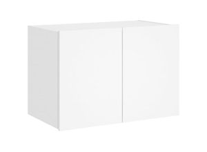 8721012258860 - Bonnevie - TV-Wandschrank mit LED-Leuchten Weiß 60x35x41 cm vidaXL74122