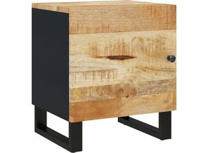 8720287124191 - Bonnevie - NachttischBeistelltisch 40x33x46 cm Massivholz Mango vidaXL