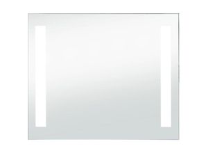 8719883553887 - Badezimmer-Wandspiegel Badspiegel mit LEDs 60x50 cm vidaXL