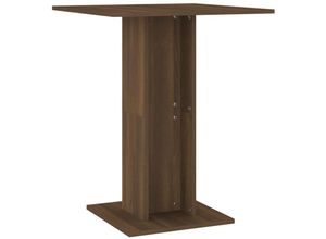 8720286931691 - Bonnevie - Bistrotisch Braun Eichen-Optik 60x60x75 cm Holzwerkstoff vidaXL678195