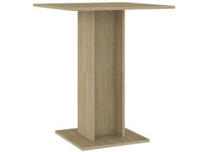 8719883915913 - Bonnevie - Bistrotisch Sonoma-Eiche 60x60x75 cm Holzwerkstoff vidaXL492841