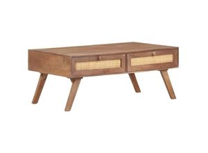 8720286068656 - Bonnevie - Couchtische Kaffeetisch 100x60x40 cm Mango Massivholz vidaXL