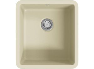 8719883567792 - Vidaxl - Granitspüle Einzelbecken Beige Beige